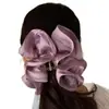 Esponja perlada extra grande para adelgazar la cara, scrunchie plisado, pinza de tiburón, pinza de moño de moda, accesorios para el cabello para mujer