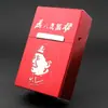 Estuche Metálico para Cigarrillos para 20 Cigarrillos, Estuche Universal de Alta Gama Suave y Duro, Estuche Automático Emergente Ultra Delgado Portátil, Al Por Mayor en Stock