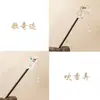 Pasador de Pelo Antiguo Hebilla de Paz Borla Pasador de Pasos Oscilantes Nuevo Estilo Chino Accesorios Hanfu Pasador Diario para Sujetar el Cabello Cheongsam para Mujeres