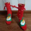 Nuevos Calcetines Navideños Populares de Amazon Transfronterizos Otoño e Invierno Algodón Calcetines Magnéticos de Moda Calcetines de Media Pantorrilla Fabricante
