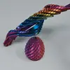 Ovo de Dragão Impresso em 3D, Item de Artesanato Rotativo e Deformável, Brinquedo Anti-Estresse, Ornamento de Brinquedo, Gadget Criativo para Alívio do Estresse