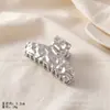 Nuevo clip de tiburón de garra grande, clip popular para flequillo, pasador para la parte trasera de la cabeza, accesorio de metal simple para el cabello, clip para el cabello al por mayor
