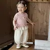 Camiseta de Manga Corta para Niña Ropa de Verano 2026 Estilo Nuevo Linda y Elegante Camiseta Básica para Niños Bebé Niña Top Versátil Verano