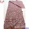 Vestido de Novia Retro Francés Bordado con Lentejuelas Completas y Flores Grandes, Vestido de Encaje, Vestido de Malla Bordada al por Mayor