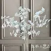 Flor de Maçã Artificial Flores Falsas para Decoração de Sala de Estar, Galho Alto Buquê de Flocos de Neve, Pequeno Ramo de Orquídeas Perfumadas Sonhadoras, Flores Artificiais Rosas para Casamento