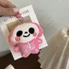 Lanterna de Luz Diurna Haosimudili Estilo Reba Bebê Fantasma Crânio Pingente de Pelúcia Decoração de Mochila Rosa