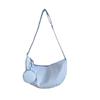 Bolso bandolera de verano para mujer, pequeño, estilo coreano, informal, de nailon, de gran capacidad, para estudiantes y deportes.