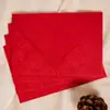 Envelope de Papel Especial Padrão Árvore Linha Horizontal Couro Retrô Papelaria Conjunto de Selo de Cera Cartão de Cumprimentos Convite Convite de Casamento