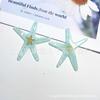 Estrela do Mar Acetato Nicho Design Fofo Dopamina Acessórios de Cabelo Chaveiro Pingente High-End Acessórios de Joalheria DIY