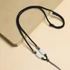 Corda para Pendurar Pingente de Colar Tecida à Mão, Cordão de Pingente Espessado Ajustável, Corda de Pendurar de Jade Hetian de Alta Qualidade e Durável