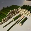 Tamales de Arroz en Tubo de Bambú Fresco, Tubo de Bambú para Puesto Doméstico Comercial, Tubo de Bambú Tipo Pistón para Cocinar al Vapor Arroz, Moldes para Tamales de Arroz en Tubo de Bambú