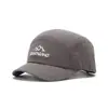 Gorra de Béisbol Unisex con Visera Ancha, Bordado de Letras Personalizado, Estilo Trendy Pato, Moda Retro Callejera