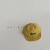 Sombrero de Bebé Verano Estilo Occidental Letra Bordada Gorra de Ala Suave Bebé Primavera y Otoño Gorra de Béisbol Fina Trendy