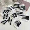 Pinza de pico de pato para maquillaje de moda estilo coreano, básico y simple, alto valor estético, pinza lateral, no deja marca, nuevo modelo 2026, pinza para el cabello elegante