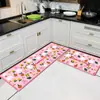 Tapete de Cozinha Estilo Nórdico Uso Doméstico Tira Longa Lama Diatomácea Absorção de Água Secagem Rápida Capacho de Entrada Atacado Transfronteiriço Conjunto de Comércio Exterior