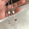 Verano Fresco Pequeño Miau Pez Pulsera Tejida Color Dulce Cuentas Cuerda de Mano Lujo Ligero Exquisito Adornos de Mano de Alto Valor