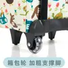 Carrito de Compras Plegable Portátil de Mano, Bolsa de Arrastre Plegable, Bolso de Hombro con Ruedas para Compras, Carrito Pequeño Multifuncional Ecológico para Supermercado
