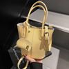 Bolso de Mano de Alta Gama Elegante Bolso Cubo para Mujer 2026 Nuevo de Moda Versátil Bolso Cesta Bolso de Hombro Único Cruzado