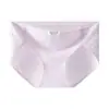Nuevas bragas de algodón puro para mujer con abertura alta y entrepierna antibacteriana 10A, de algodón completo, cintura media, sin costuras, cómodas, para verano
