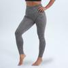 Calças de Yoga Femininas de Cintura Alta, Sensação Nua, Ajuste Justo, Secagem Rápida, Respiráveis, Casuais, Fitness, Pilates, Outdoor, Cropped, Calças Esportivas