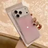 Capa de Celular com Strass e Glitter Atacado para iPhone16PM/17/15plus Capa de Celular Epoxy Eletrodepositada de Luxo Leve