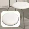 Silla de cuerno de arte de hierro nórdico, silla de comedor para el hogar, silla de maquillaje simple con respaldo, silla de escritorio, silla redonda pequeña informal de moda con cojín suave