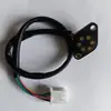 Peças de Motocicleta Triciclo Display de Marcha Sensor de Posição de Marcha Engrenagem Inferior do Motor Linha de Engrenagem Inferior Cg150