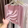 Cardigan protetor solar cinza modal feminino verão exterior canelado saia xale ar condicionado quarto exterior gelo seda camisola jaqueta