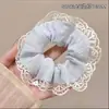 Gomas de Pelo de Encaje para Niñas, Lindos Chongos para el Cabello Que No Dañan el Cabello, Accesorios para el Cabello para Niñas Pequeñas