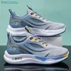 Zapatos Deportivos y de Ocio para Correr para Hombre, Estilo Nuevo de Primavera y Verano, Antideslizantes, Resistentes al Desgaste, Ligeros, Modernos, Versátiles, de Malla Transpirable