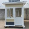 Cabina de seguridad de tablero tallado, producto terminado, cabina de oficina para uso en exteriores, cabina de seguridad para propiedad comunitaria, fábrica de cabinas