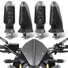 Sinalizador de Direção Mini Motocicleta Amarelo Pequeno Tubarão Europeu e Americano Transfronteiriço 3LED Alta Luminosidade E1 Adequado para Honda Modificado Mk-200