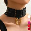 Ropa de Bambú suministro transfronterizo ropa a juego dulce cool chica hot atado de tiras de tres capas sexy anillo para el cuello JQ0016