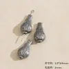 Prata Três Cores Oca Dupla Felicidade Alienígena Fio de Contas Pequeno para Vaso String Colar DIY Feito à Mão Contas Espaçadoras Acessório de Joia Materiais