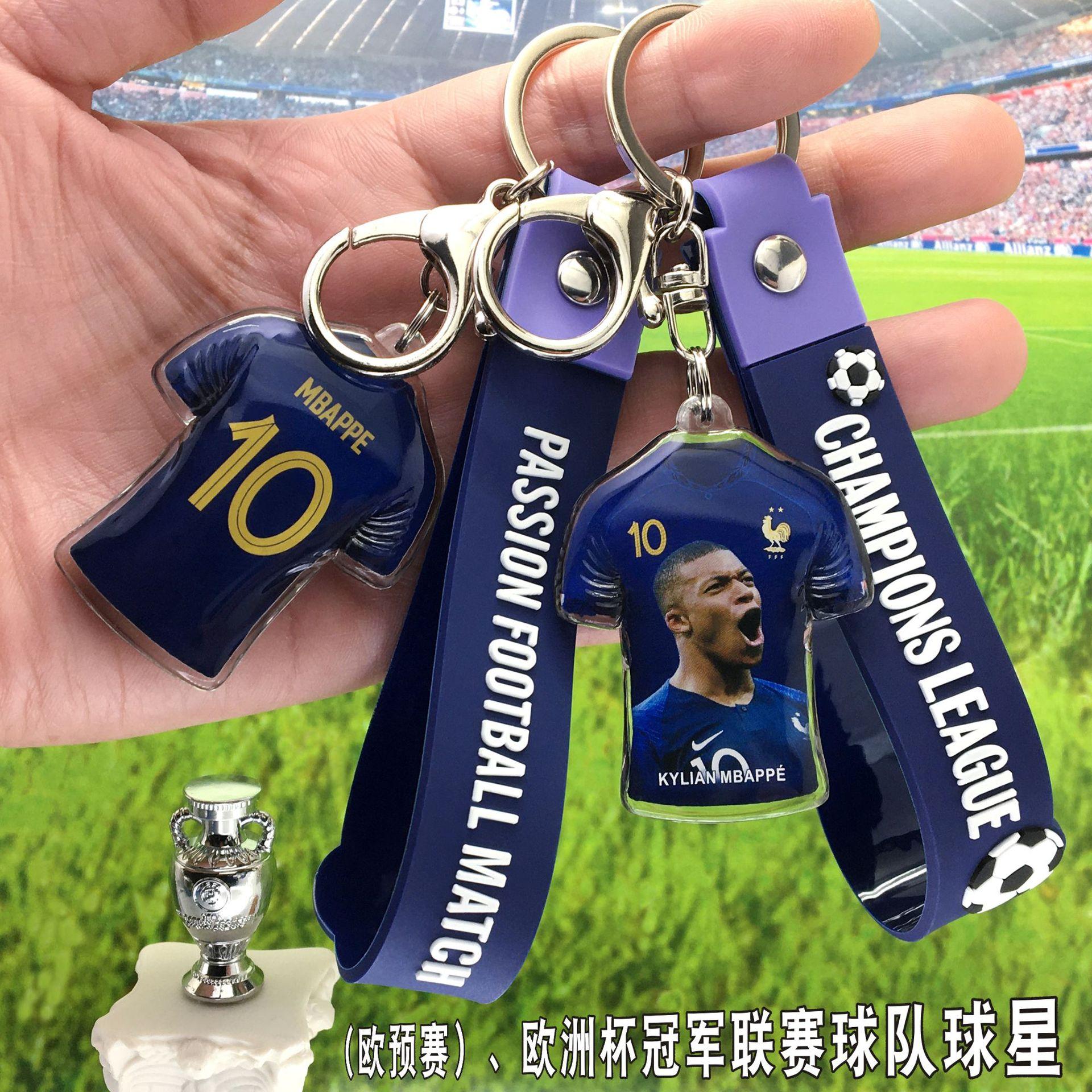 冠军联赛法国队-10#姆巴佩B款+墨蓝手带-2