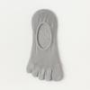 Calcetines de cinco dedos calcetines de yoga para niños verano delgados de malla transpirable color sólido de dedo separado calcetines de barco no se caen con calcetines invisibles algodón