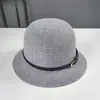 Moda primavera e verão all-matching chapéu feminino à prova de sol com trama vazada para lazer ao ar livre chapéu de pescador all-matching chapéu bucket chapéu de sol