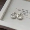 Incensário de Mosquito de Alta Qualidade Clipe de Orelha Superfície Desenho de Fio Fosco Suporte de Orelha Clipe de Orelha para Incensário de Mosquito Mate Luxo Leve Brincos de Alta Qualidade para Mulheres