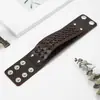 Pulsera de Cuero Retro Europea y Americana para Hombre Comercio Exterior Personalizada Punk Trenzada Multicapa Ajustable de Cuero