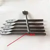 Vástago hexagonal de tres puntas broca plana para carpintería traje abridor de agujeros para carpintería broca plana punzón para agujeros en tablero de madera herramientas de ferretería