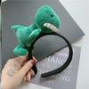 Clips para el Cabello para Niños Lindo Súper Lindo Figura de Dibujos Animados Lavar la Cara Dinosaurio Pato Clips para el Cabello Aro para el Cabello Simple Corea del Sur Celebridad de Internet Clips para el Cabello Tocado