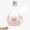 2026 Novo Estilo Coreano Acabamento em Renda Pequena Formato de Gato Bolsa Transversal para Crianças Meninas Acessório Porta-Celular Atacado