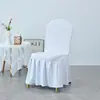Funda Gruesa Nueva para Silla de Hotel Silla de Comedor para el Hogar Silla Curva Funda para Asiento Funda Universal para Taburete