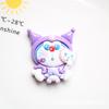 Accesorios de resina con dibujos de gato azul, pegamento en crema, accesorios para el cabello, titular, calcomanía para refrigerador, caja de almacenamiento, hebilla de zapato, material colgante