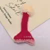 Nuevo Lindo Sombrero de Lana Tejida con Orejas Caídas Estilo Perezoso Ropa para Muñecas Hecha a Mano DIY Accesorios para Muñecas
