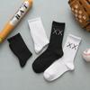 [Suministro de comercio electrónico] calcetines para hombre calcetines cortos coreanos para hombre calcetines marca Tide calcetines para hombre color sólido doble aguja estudiante calcetines de barco para hombre