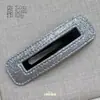 Pinza para el pelo de lunares de piel blanca y negra Estilo coreano Simple Versátil Pasador Pinza lateral Accesorio para el cabello