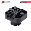 Conector Automotriz Dt15-4Pb de 4 Agujeros Negro Clavija Recta Hembra y Macho Conector Impermeable Enchufe para Arnés de Cables