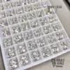 Pedras de Strass K9 Empilhadas Brilhantes Sem Base, Decorações de Unhas em Vidro Cristal de Gelo, Pedras de Strass para Unhas Ultra-Adesivas, Pedras de Strass Deslumbrantes