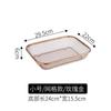 Cesta Drenadora para Palillos de Acero Inoxidable 304 Barril de Almacenamiento para Cuchillos y Tenedores Cesta para Palillos Esterilizados Vajilla Color Oro Rosa Cesta Drenadora